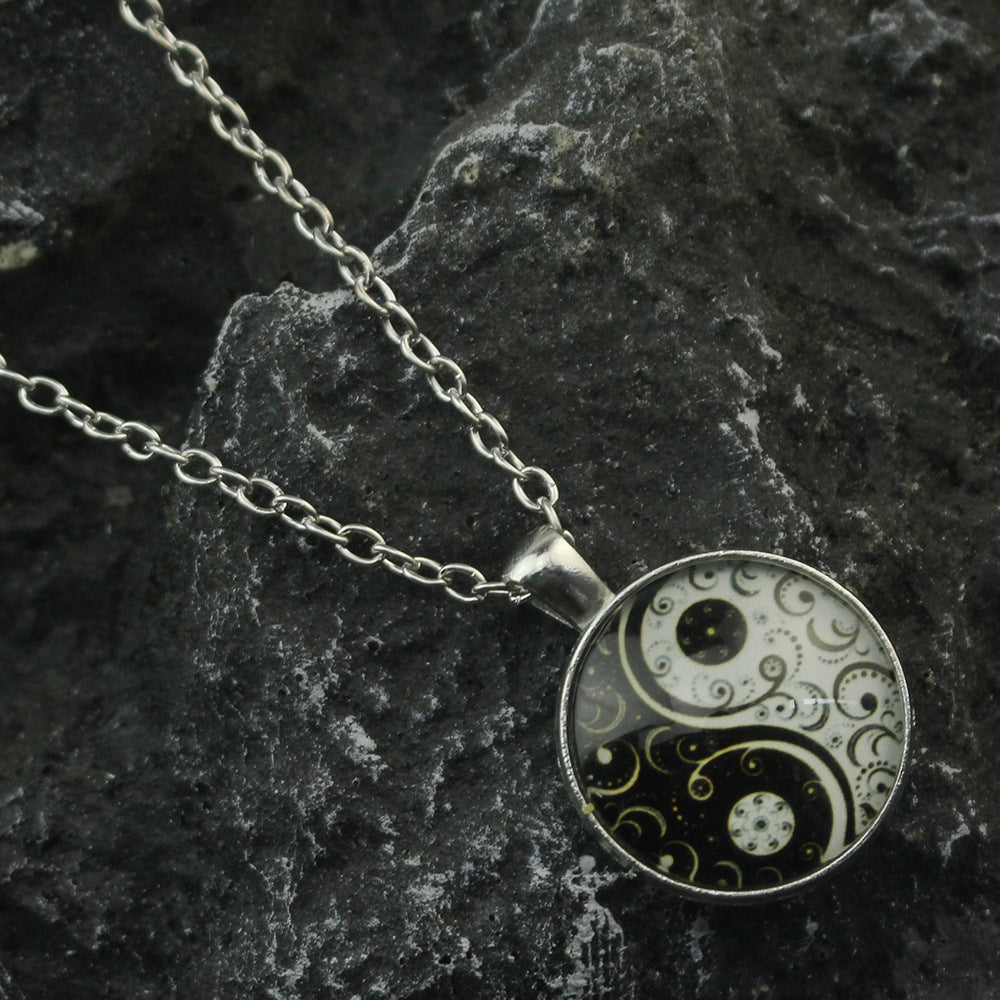 Celestial Yin-Yang Balance Necklace