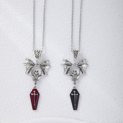 Coffin's Guardian Gothic Necklace
