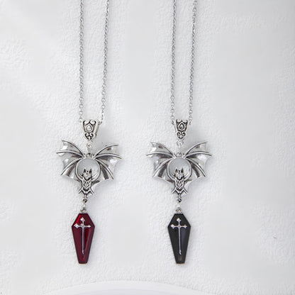 Coffin's Guardian Gothic Necklace