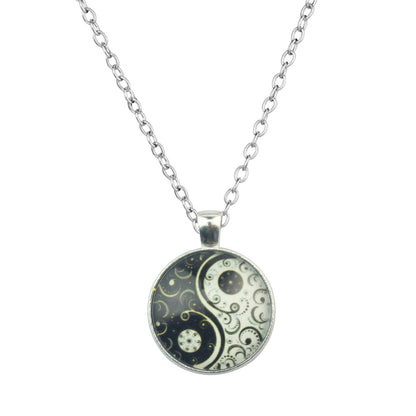 Celestial Yin-Yang Balance Necklace