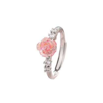 Enchanted Rose Crystal Ring