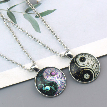 Celestial Yin-Yang Balance Necklace