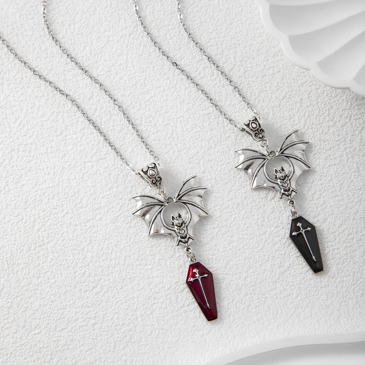Coffin's Guardian Gothic Necklace