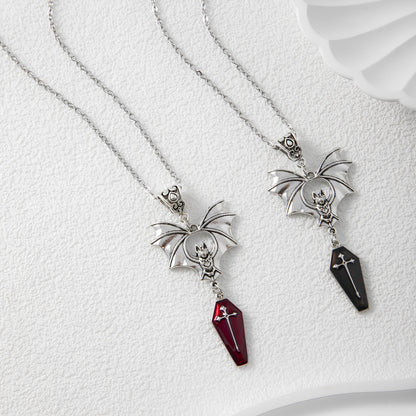 Coffin's Guardian Gothic Necklace