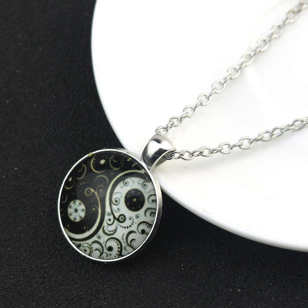 Celestial Yin-Yang Balance Necklace