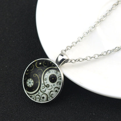 Celestial Yin-Yang Balance Necklace