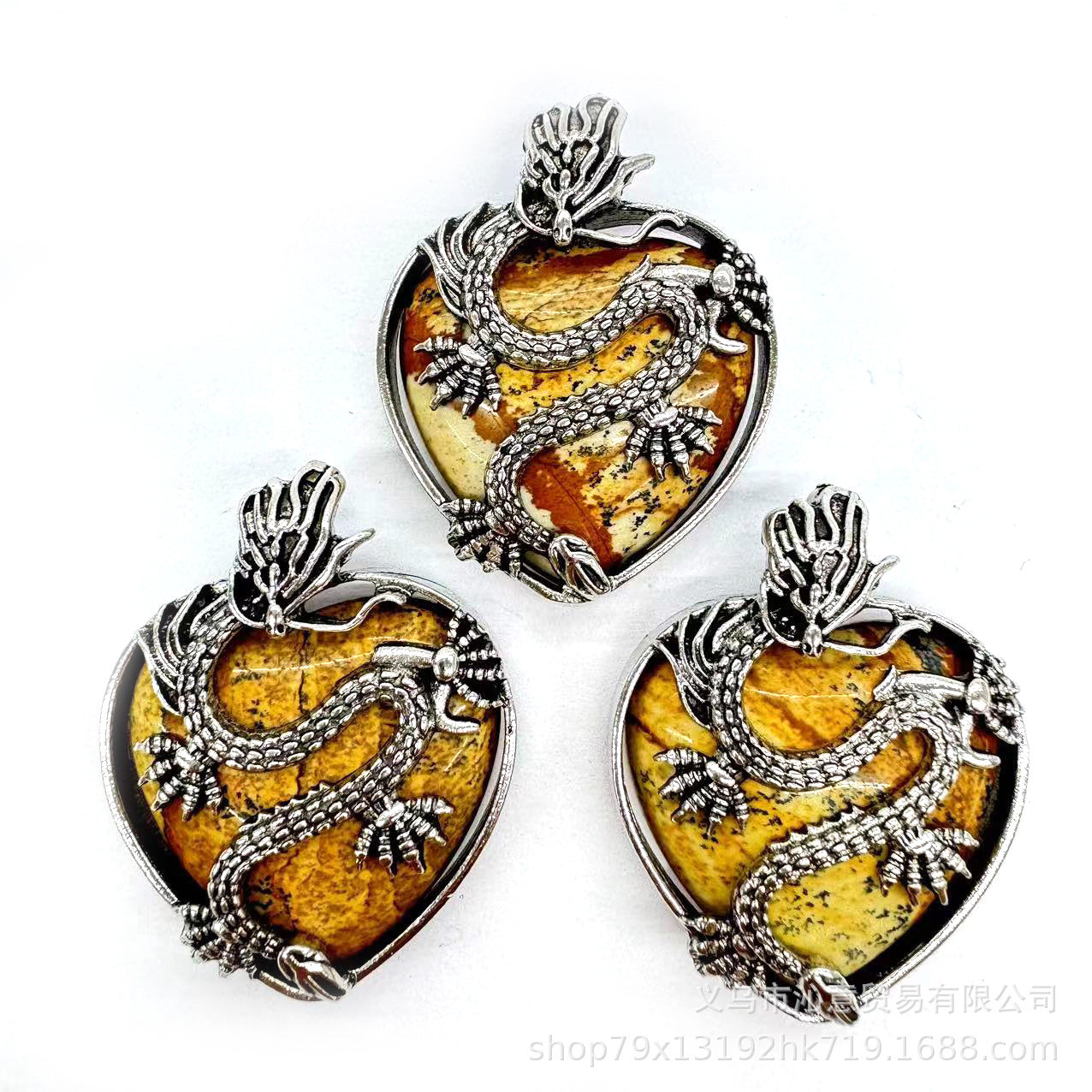 Heart of the Dragon's Embrace Necklace