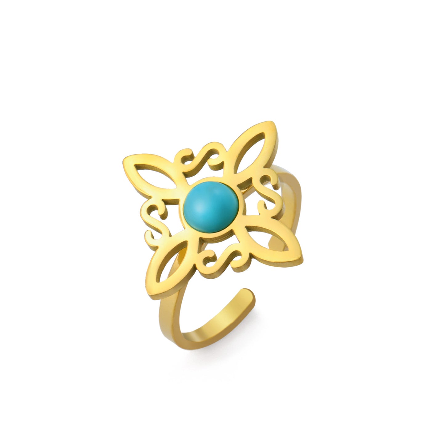 Sacred Witches Knot Bloom Ring