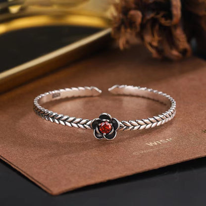 Blossomfire Woven Cuff