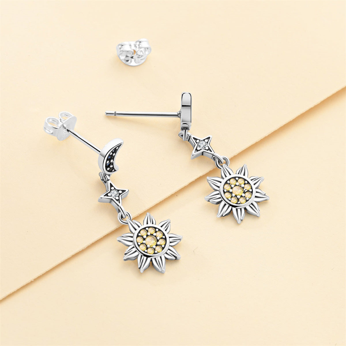 Sunstar Moonlight Earrings
