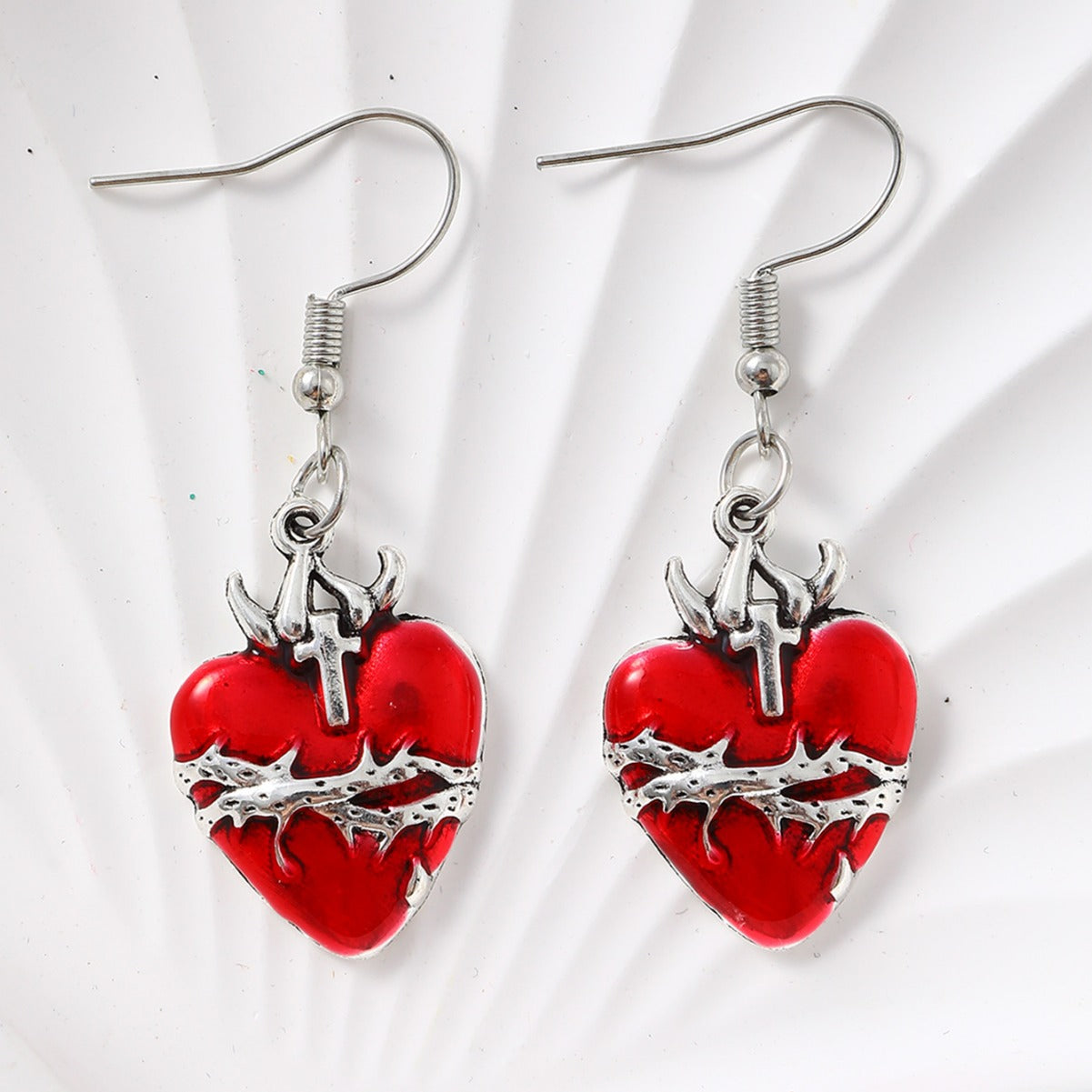 Gothic Sigil of the Dark Earrings