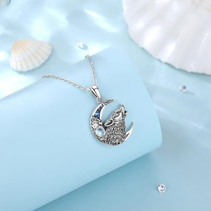 Lunar Wolf’s Call Necklace