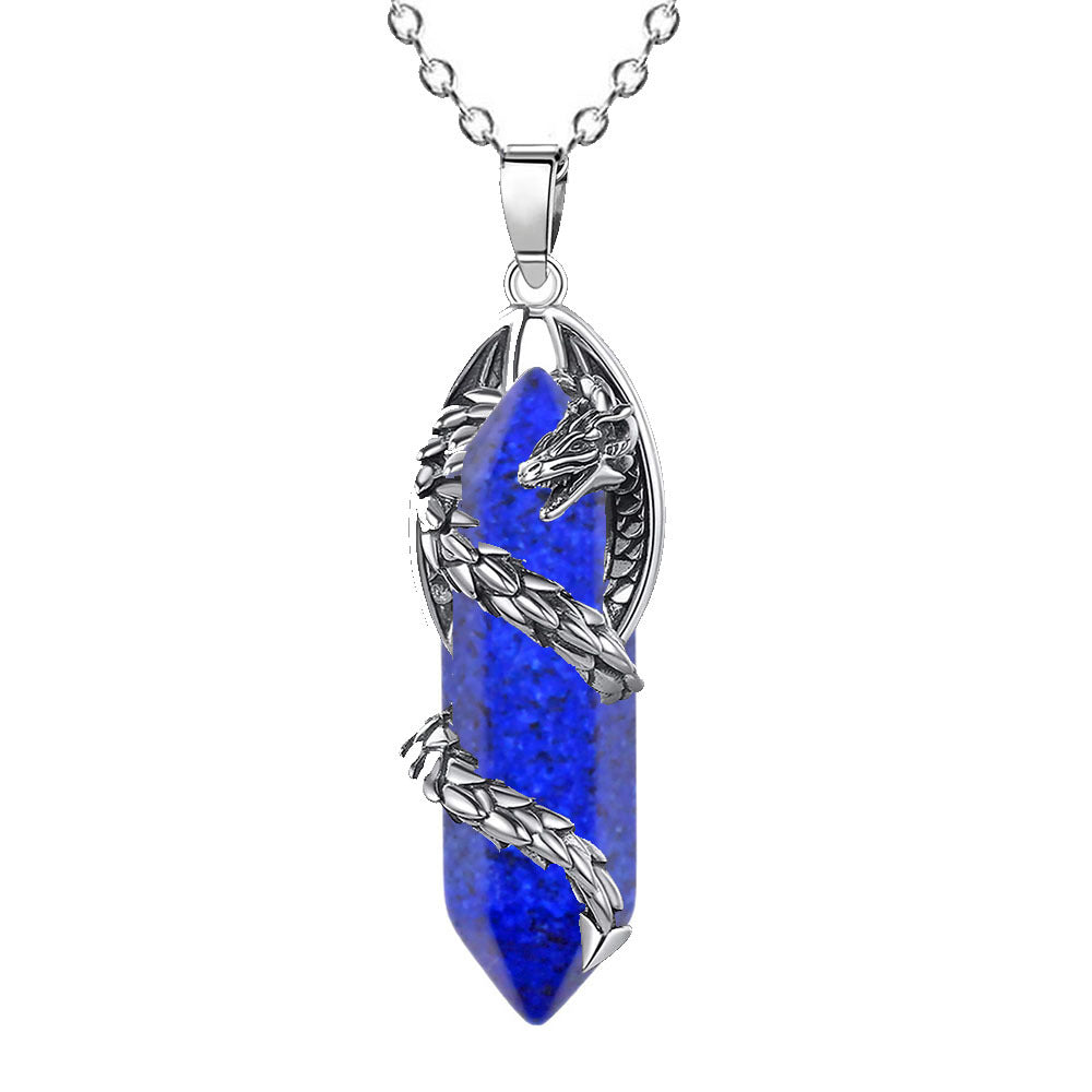 Celestial Dragonfang Crystal Necklace