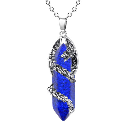 Celestial Dragonfang Crystal Necklace