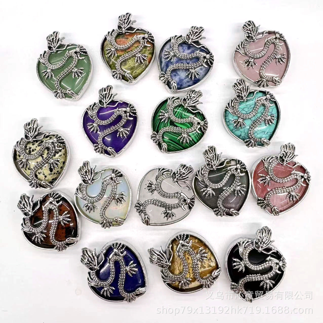Heart of the Dragon's Embrace Necklace