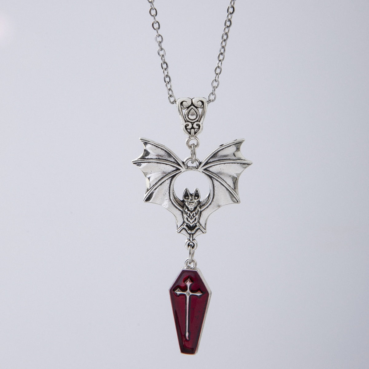 Coffin's Guardian Gothic Necklace