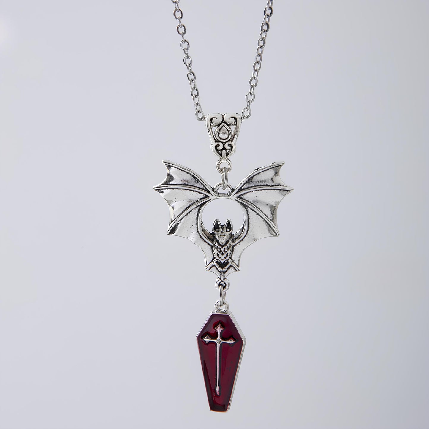 Coffin's Guardian Gothic Necklace
