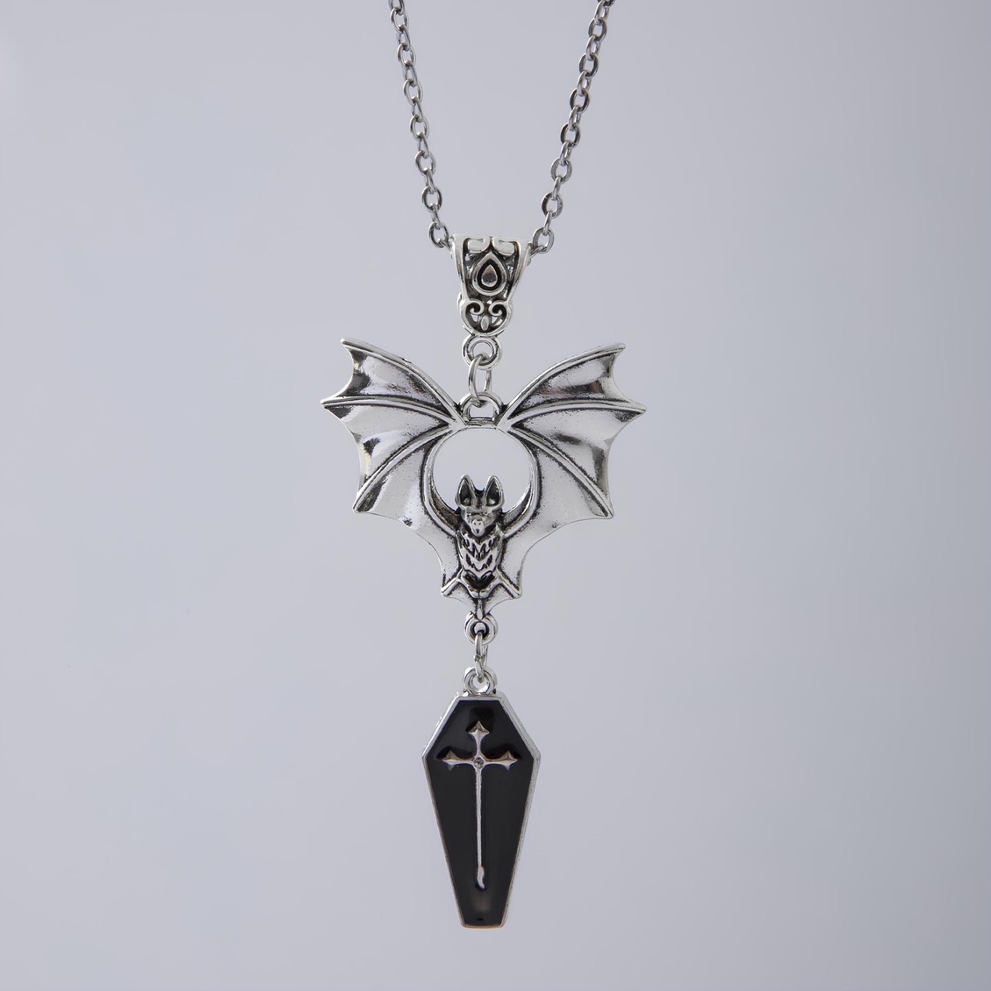 Coffin's Guardian Gothic Necklace