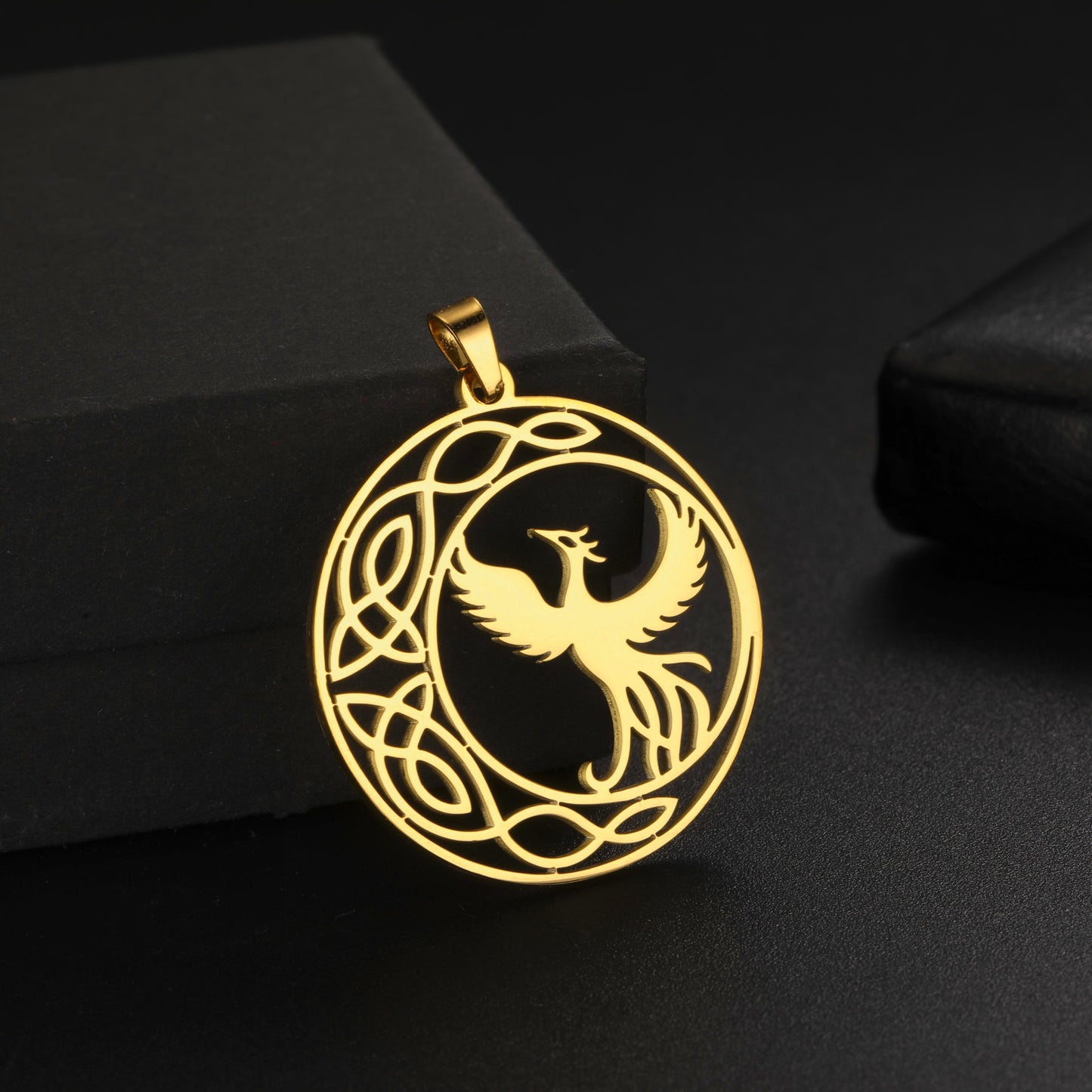 Phoenix Knot of Eternal Rise Necklace