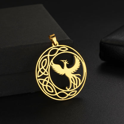 Phoenix Knot of Eternal Rise Necklace