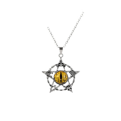Pentacle of the Dragon’s Gaze Necklace