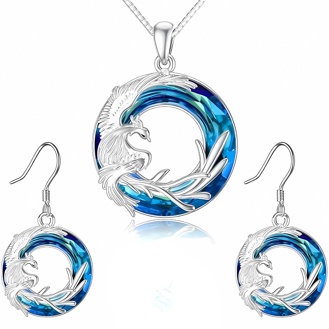 The Rising Phoenix Necklace Set