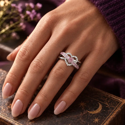Eternal Heart Crystal Ring