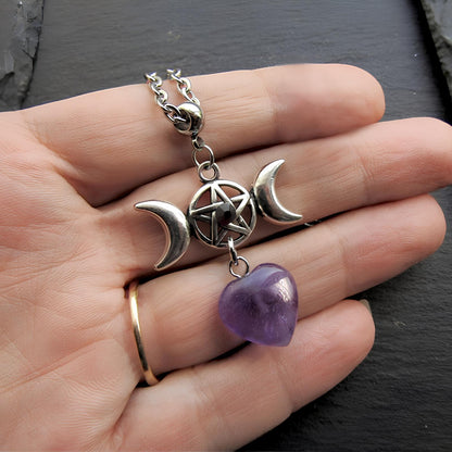 GRATIS hoy: collar de corazón de una diosa