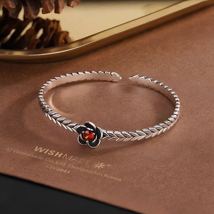 Blossomfire Woven Cuff