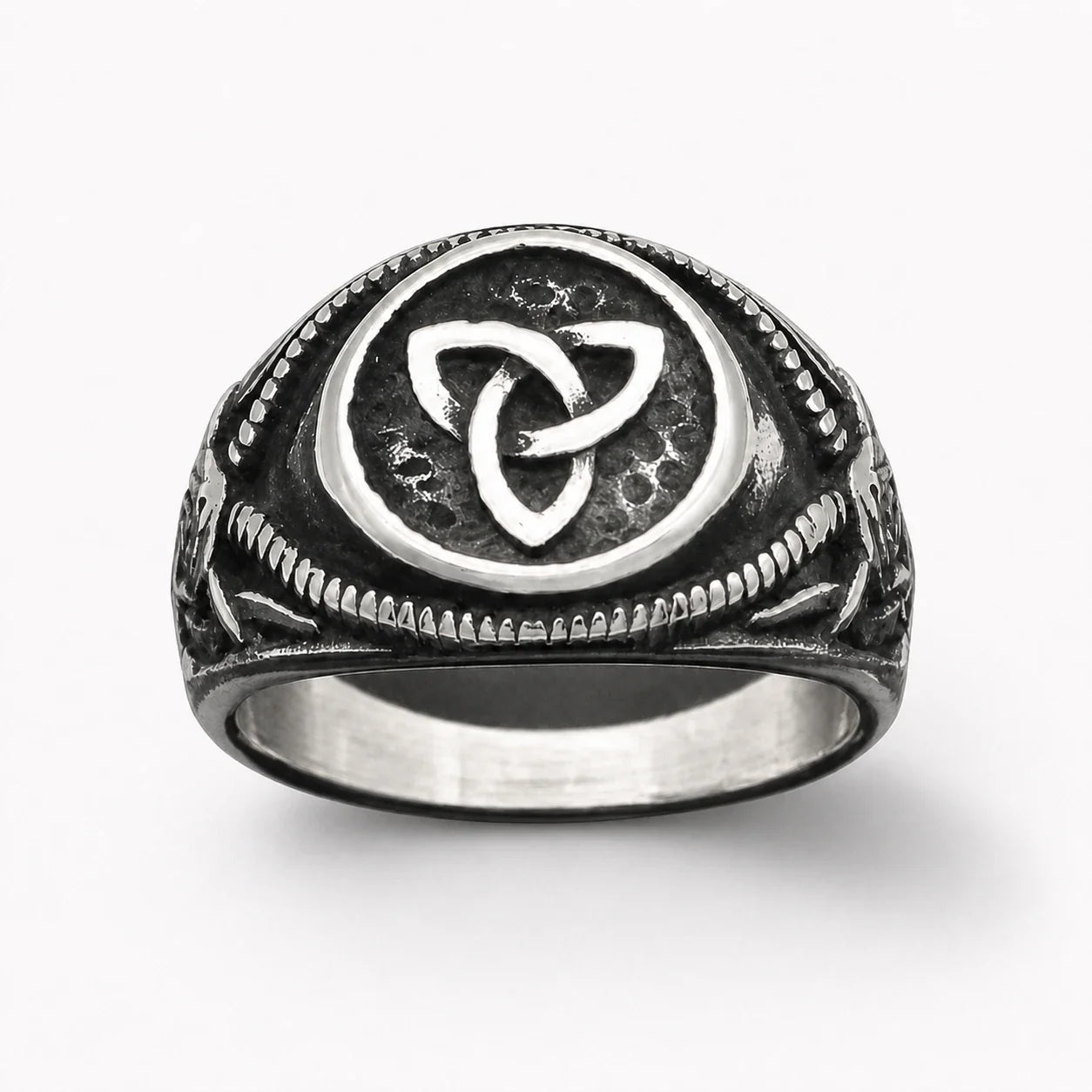 Triquetra Balance Ring studio product photo