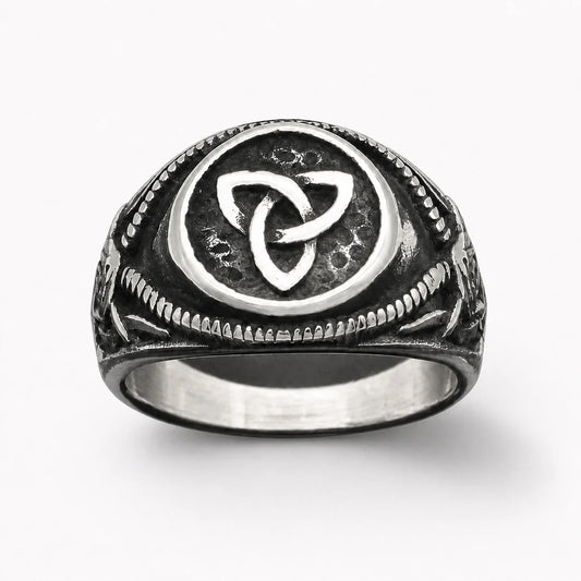 Triquetra Balance Ring studio product photo