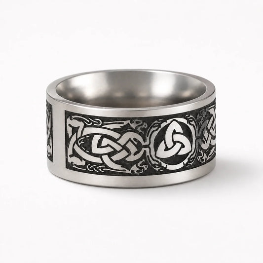 Triquetra Knot Ring studio product photo