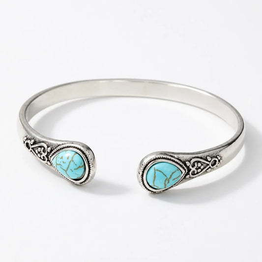 Turquoise Oracle Cuff studio product photo