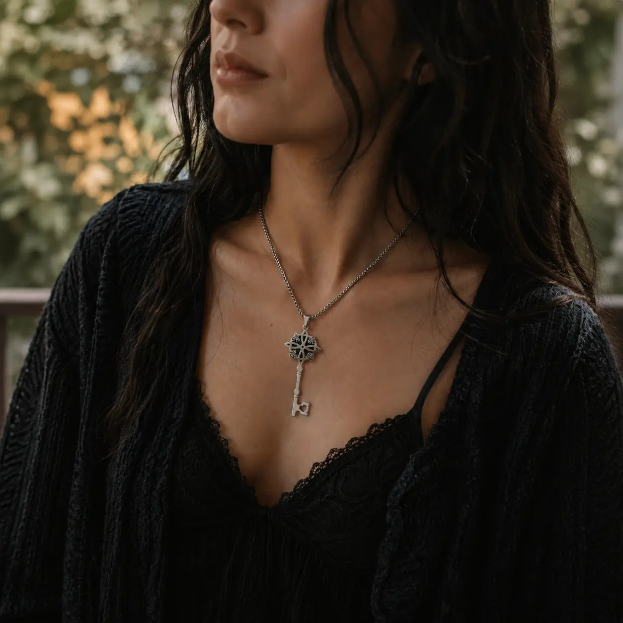 Witches Knot Key Necklace