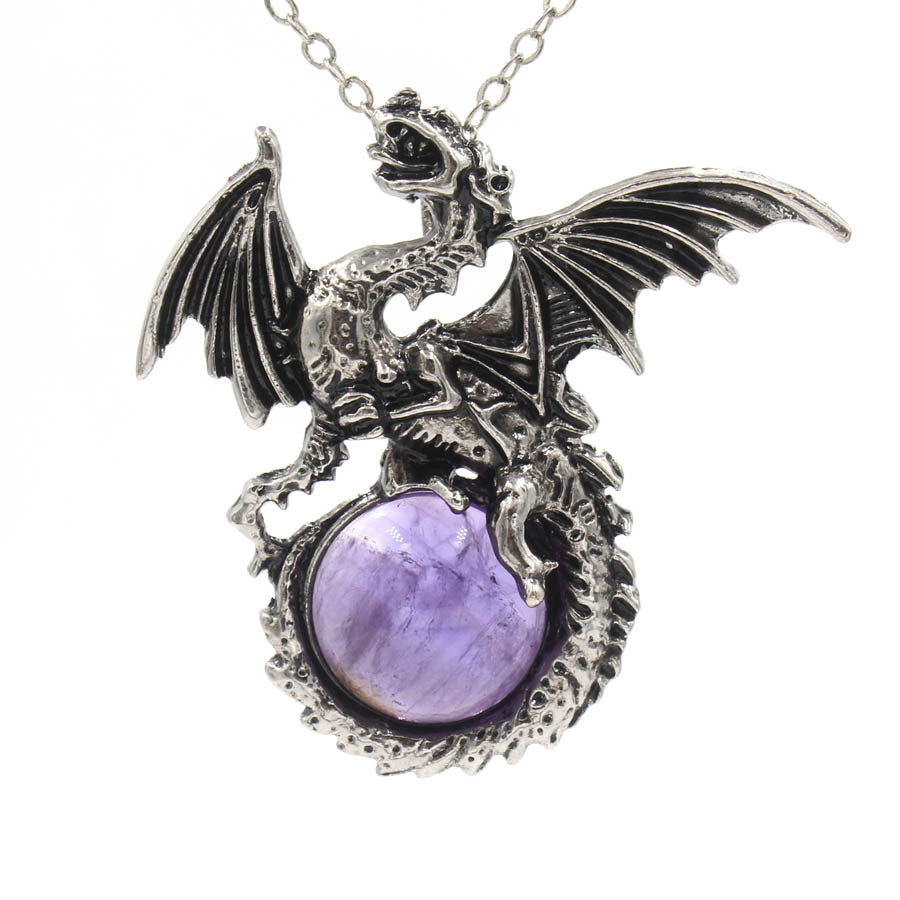 Dragon Sentinel Orb Necklace