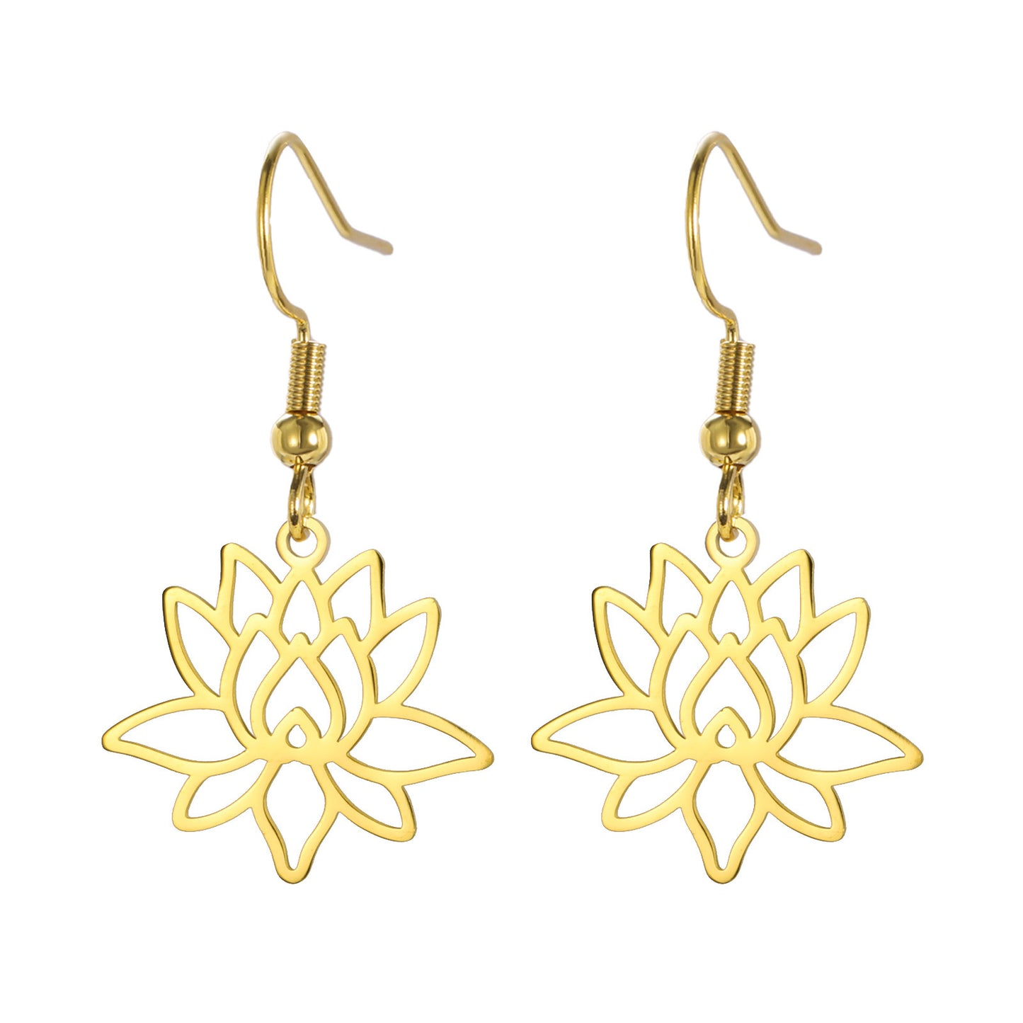 Lotus Radiance Bloom Earrings