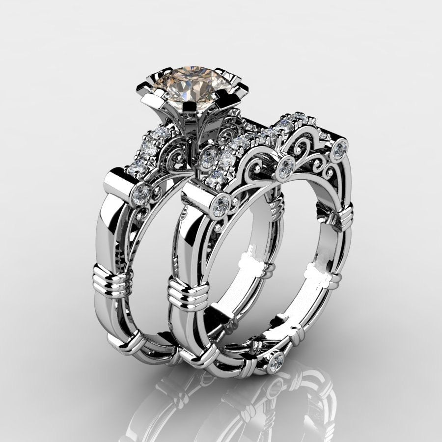 Royal Bond Crystal Ring Set