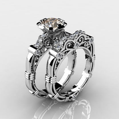 Royal Bond Crystal Ring Set