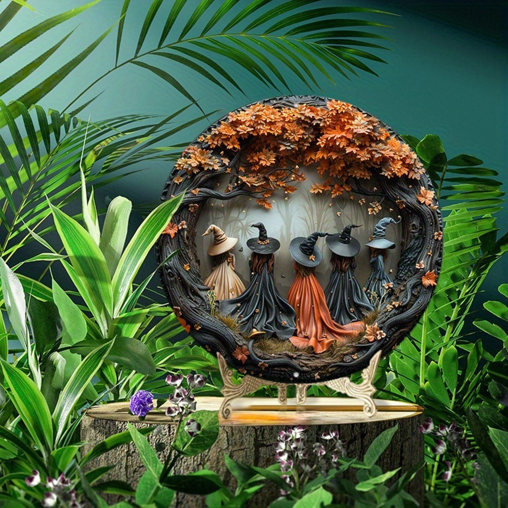 Autumn Witchwalk Hanging Sign