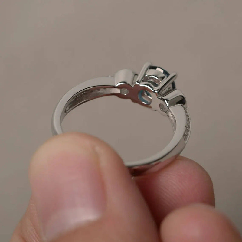 Timeless Trio Crystal Ring