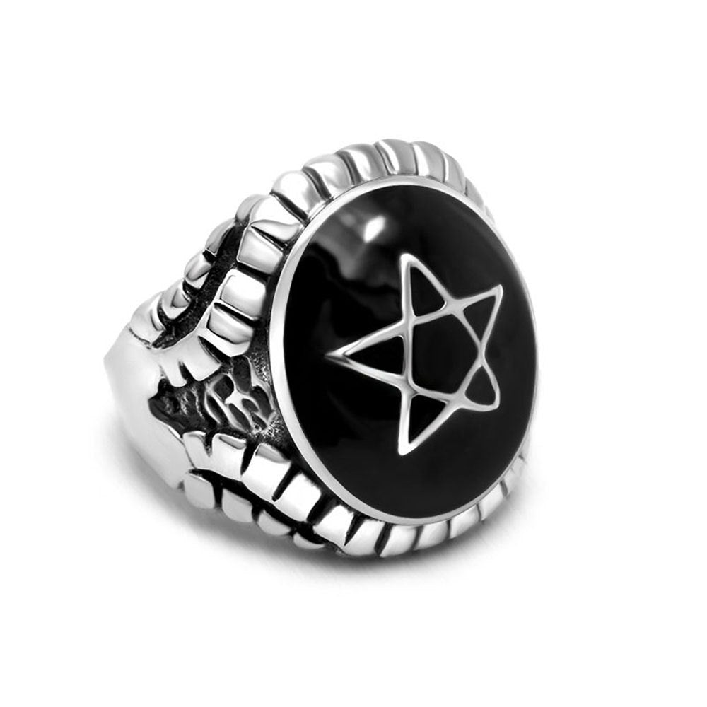 Witch's Elemental Pentacle Ring