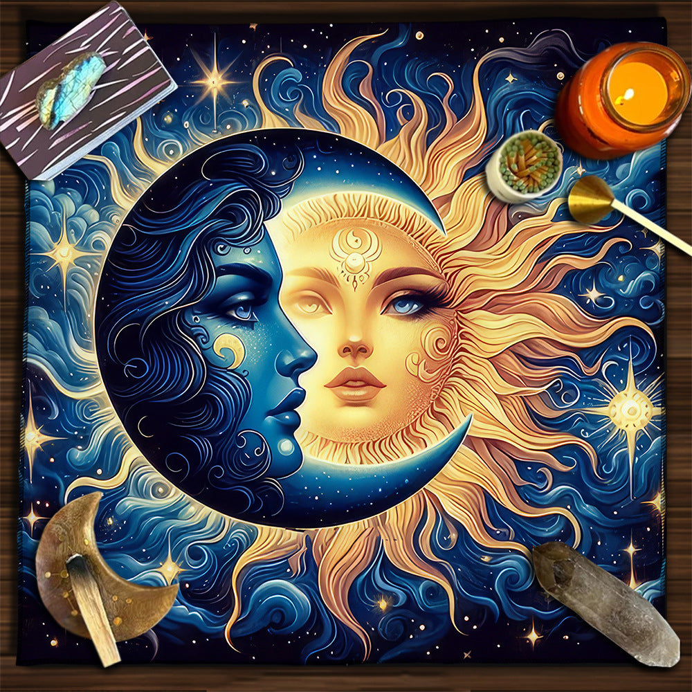 Celestial Harmony Tarot Tablecloth