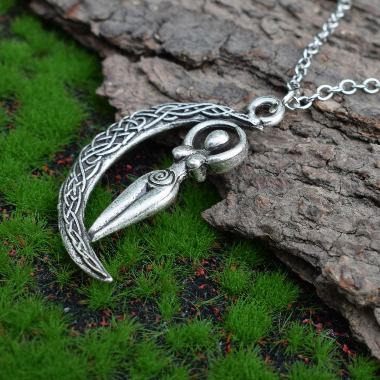 Mystic Fertility Moon Necklace