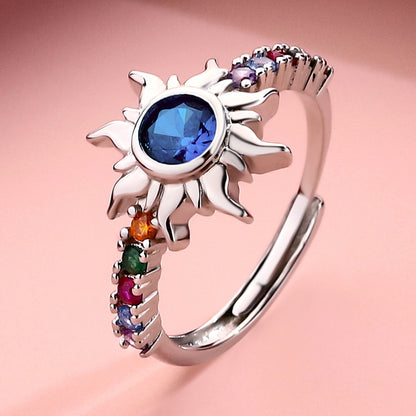 Solar Radiance Crystal Ring