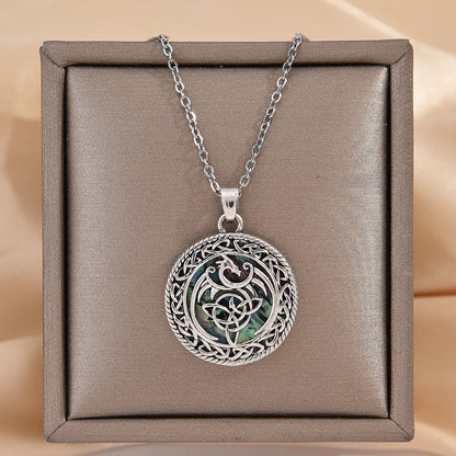 Celtic Triquetra Necklace of Courage