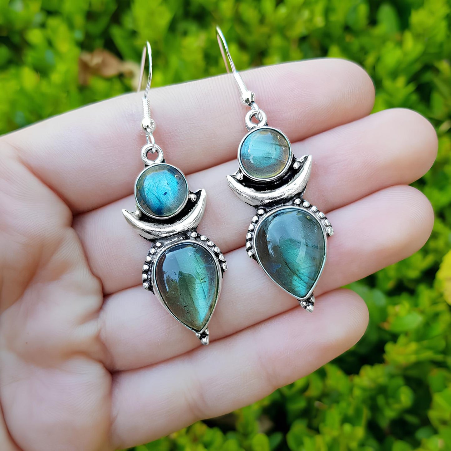 Moonstone Drop Earrings