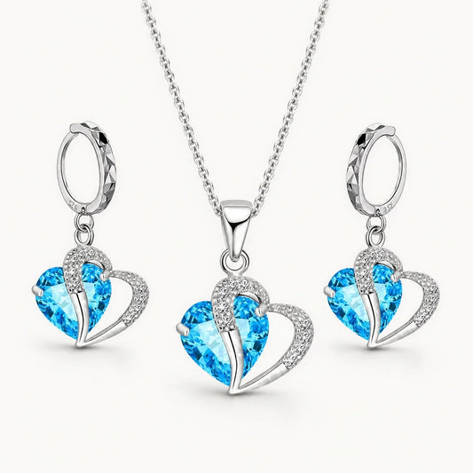 Amethyst Heart Harmony Set studio product photo