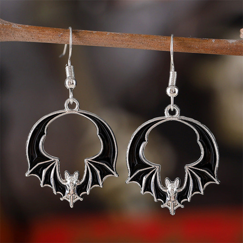 Nocturne Batflight Earrings