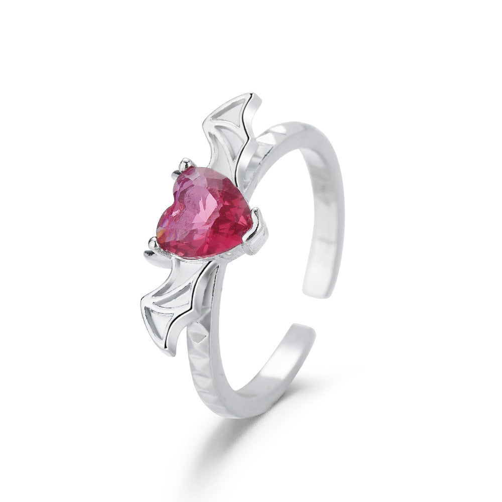 Crimson Batheart Magick Ring