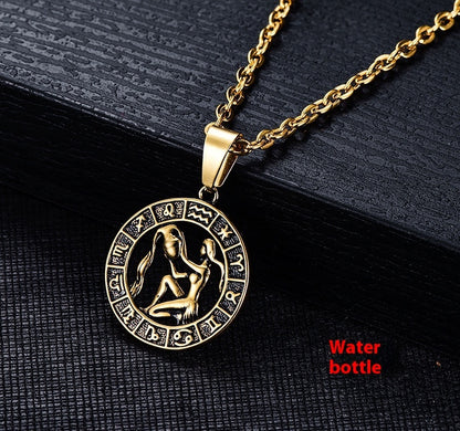 Ethereal Zodiac Wheel Necklace